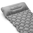 AIR BED PILLOW, 190 x 60 x 6 cm, R-Value 2.5, šedá
