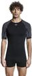 INVENT® LT SHIRT RND NECK SH SL MEN Opal Black/Arctic White