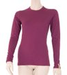 MERINO DF dámské triko dl.rukáv lilla