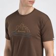 LightWool 140 Tee Sunset M's Dark Earth