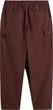 RANGE CARGO BAGGY TAPERED ELASTIC PANT BITTER CHOCOLATE