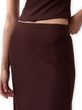 885160-02 Jersey maxi sukně Hnědá
