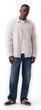 887952-06 Košile z lněné směsi Standard Fit Béžová
