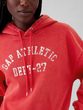 Crop mikina Gap Athletic Červená