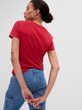 268820-91 Tričko s logem GAP Červená