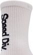 8" Ranger Sock Worldwide White