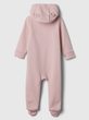 Baby overal s logem Růžová