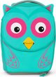 Kids Suitcase Olivia Owl 20 turquoise