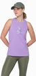 Core Tank Top Women Flower lavandin
