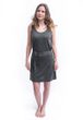MERINO LITE šaty bez rukávu anthracite gray