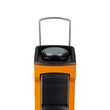WM20 pracovní nabíjecí LED lampa,  500lm + 70lm, COB, Li-Ion, USB, černooranžová