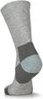 MERINO HIKE LIGHT CREW W, LIGHT GRANITE