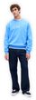 873445-01 Oversize mikina VintageSoft Modrá
