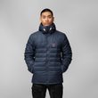 Expedition Pack Down Hoodie M Flame Orange-UN Blue