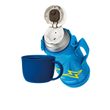 Dětská termoska s dvěma uzávěry 800 ml, modrá