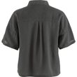 Övik Hemp Camp Shirt SS W Dark Grey