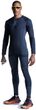 XCEED RUN SHIRT LS MEN X Black/Rhino Grey