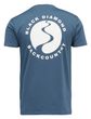 M BD BACKCOUNTRY STAMP SS TEE Midnight Blue