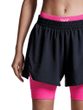 X-BIONIC® EFFEKTOR 2IN1 SHORTS WMN X BLACK/NEO PINK