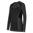 Wool70 Tech Longsleeve W Carbon/Cloud