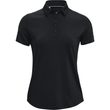 UA Zinger Short Sleeve Polo, Black