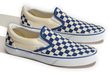 Classic Slip-On PRIMARY CHECK TRUE BLUE/WHITE