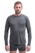 MERINO LITE pánské triko dl.rukáv anthracite gray