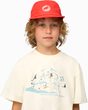 Five Panels Cap Kids mammut red