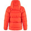 Expedition Down Lite Jacket W Flame Orange-UN Blue