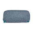 SQUARE ZIP POUCH M navy