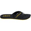 Jandal, Black/Yellow