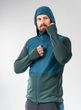 Herøy Hybrid Merino Jkt Man Woods/Flood