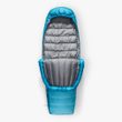 Trek Women's -1C Down Sleeping Bag Regular Blue Atoll