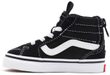 TD Filmore Hi Zip, (suede/canvas) black/white