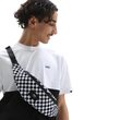 MN MINI WARD CROSS BODY Black/White Check