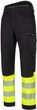 REFLECTOS Trousers black/yellow