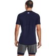 UA HG Armour Fitted SS, Navy