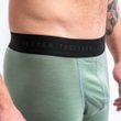 MERINO CORDURA pánské trenky basil green