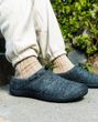 HOWSER III SLIDE MEN charcoal grey felt/black