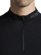 MIGHTYWOOL SHIRT LS 1/2 ZIP MEN X Black