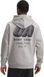 UA Rival Fleece HBR Logo HD-GRY