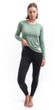 MERINO CORDURA dámské triko dl.rukáv basil green