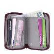 RFiD Bi-Fold Wallet, plum