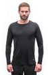MERINO AIR traveller pánské triko dl.rukáv černá