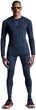 XCEED RUN SHIRT LS MEN X Black/Rhino Grey