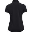 UA Zinger Short Sleeve Polo, Black
