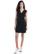 W Mer 200 Granary Sleeveless V Neck Dres BLACK