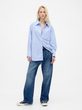 519496-03 Oversize košile Big Shirt Modrá