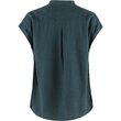 Övik Hemp Shirt SS W, Mountain Blue
