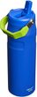 IceFlow™ Bottle Flip Straw 700 ml Cobalt Chartreuse